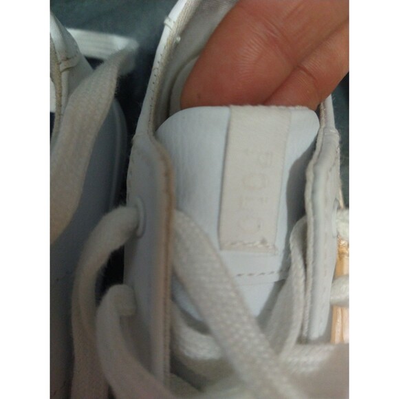 Polo Ralph Lauren Shoes Kids Size 9 White Low Top Lace Up Sneakers Pony Logo - Picture 6 of 13